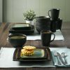 16-Piece Dinnerware, Turquoise