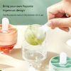 4pcs New Creative Dual-Purpose Lollipop Shaped Ice Hockey Ice Cube Mold Whiskey Household Round Ball Ice Maker