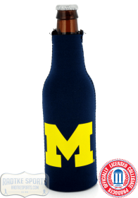 Michigan Wolverines Officially Licensed 12oz Neoprene Bottle Huggie