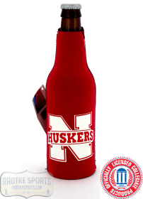 Nebraska Cornhuskers Officially Licensed 12oz Neoprene Bottle Huggie