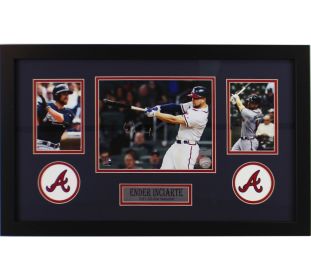 Ender Inciarte Signed Atlanta Braves Framed 8x10 MLB Photo