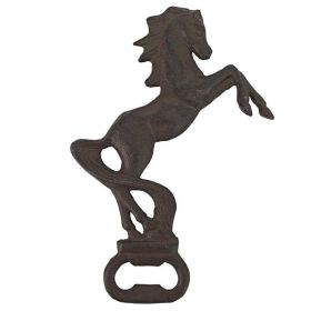 Bar Gift Family Party Gift Elegant And Refined Design Cast Iron Bottle Opener (Shape: Wild Stallion Horse, Color: As pic show)