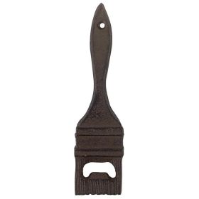 Bar Gift Family Party Gift Elegant And Refined Design Cast Iron Bottle Opener (Shape: Paint Brush, Color: As pic show)