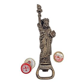 Bar Gift Elegant And Refined Design Cast Iron Bottle Opener (Shape: Statue of Liberty, Color: As pic show)