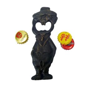 Bar Gift Elegant And Refined Design Cast Iron Bottle Opener (Shape: Blabber Mouth, Color: As pic show)