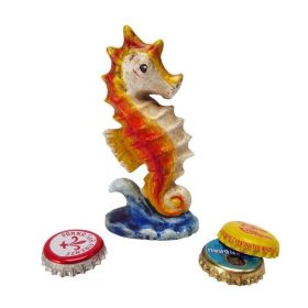 Bar Gift Elegant And Refined Design Cast Iron Bottle Opener (Shape: Seahorse, Color: As pic show)